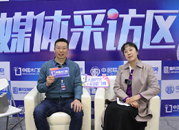 2023重庆门博会，中国木门网专访拓远新材谭耀东